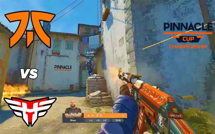 【2022巅峰杯冠军赛】fnatic vs Heroic - A组首轮 BO1高光集锦 l CSGO截图