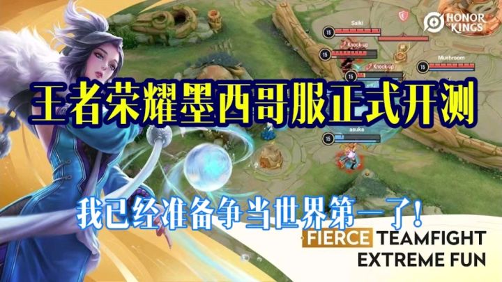 王者荣耀国际服开测，国外玩家狂喜？截图
