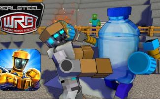 怪物学院1671集丨Real Steel 机器人格斗游戏挑战丨我的世界动画