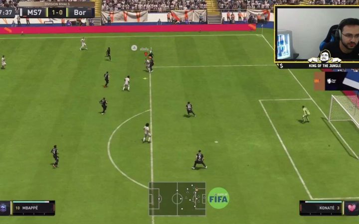 亚洲最强の男人FIFA23 DR局!沙特之狐多萨里 VS HATOMI_YT截图