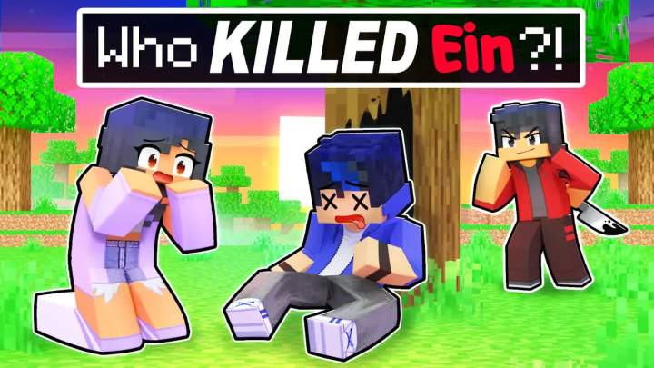【Aphmau】谁在 Minecraft 中杀死了 EIN?!截图