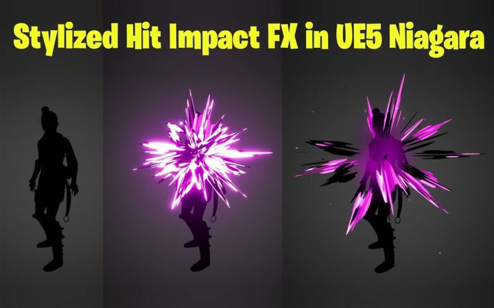 【UE5 Niagara 教程】风格化打击效果FX截图