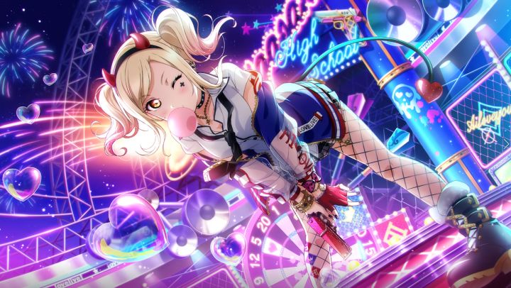 【LL群星闪耀】UR展示——【宫下爱-心跳★女学生】截图
