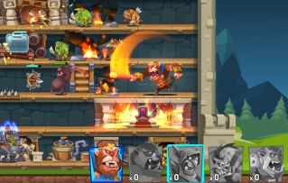 超炫得打斗画面，只在城堡里笼战，有本事别跑！