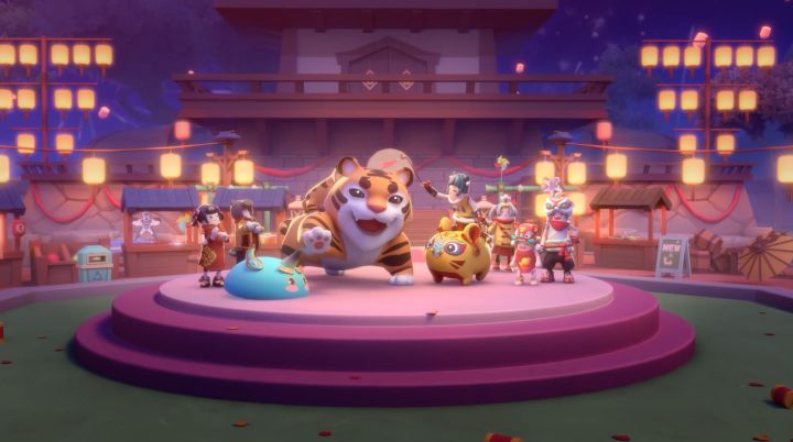 喜迎新春，虎运肠在！虎年春节CG：萌虎不是喵截图