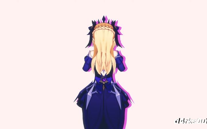 【原神MMD】fuK u lol【菲谢尔】【搬运】截图