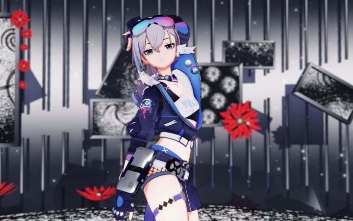 【崩铁MMD】SAY MY NAME【银狼】【搬运】截图