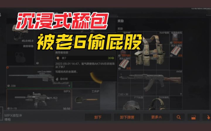 老6我恨你!好不容易赚把MPX又没了!【暗区突围白给日记6】截图