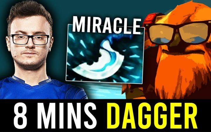 Miracle中单撼地者,8分钟跳刀游穿全场【DOTA2】截图
