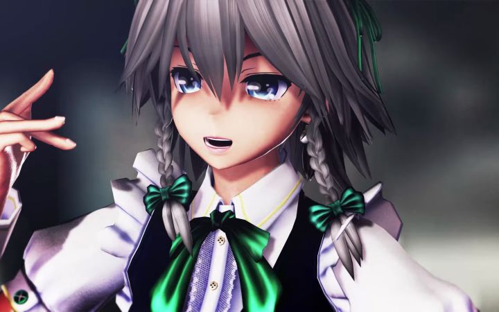 【东方MMD】世界第一的女仆长【搬运】截图