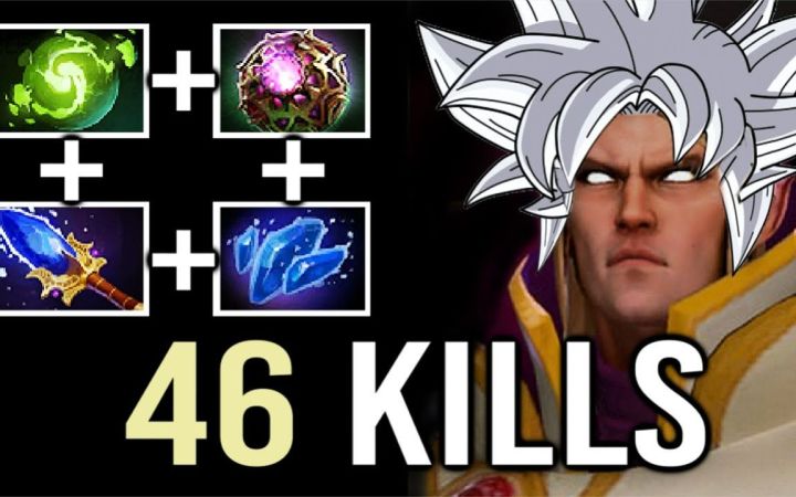 羊刀刷新球=46杀卡尔 vs 神装TB【DOTA2】截图