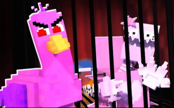 [搬运YouTube]【GhostBlock】Opila Revenges on Boxy boo and his Girlfriend丨我的世界动画截图