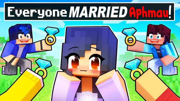 【Aphmau】每个人都想在 Minecraft 中与 APHMAU 结婚!截图