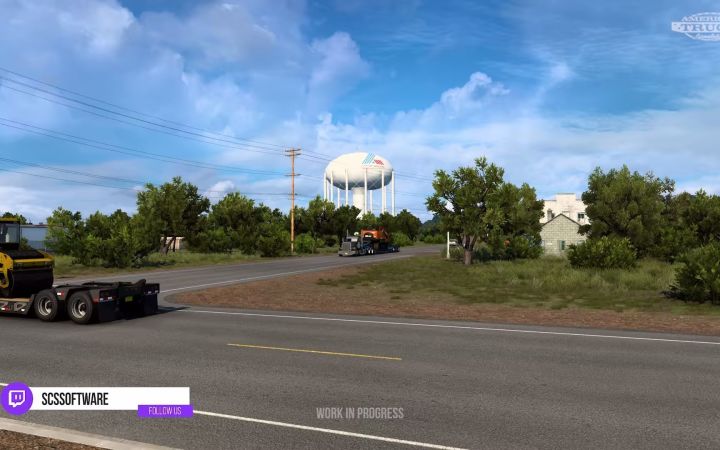 【SCS Software】德克萨斯州充满了水塔|Texas if full of tanks!截图