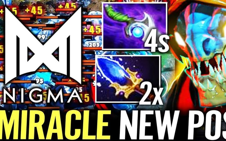 NIGMA.MIRACLE小鱼＋NGX.Gh小精灵，边贴贴边杀人【DOTA2斯拉克】截图