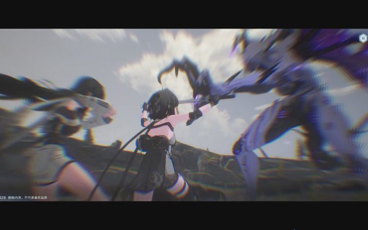 库洛二次元新作《鸣潮》5分钟BOSS战截图