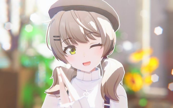【VtuberMMD】这么可爱真是抱歉【必婵】【搬运】截图