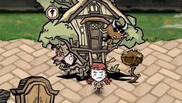 《饥荒：新家》换装、野生生物、NPC礼物任务剪辑展示