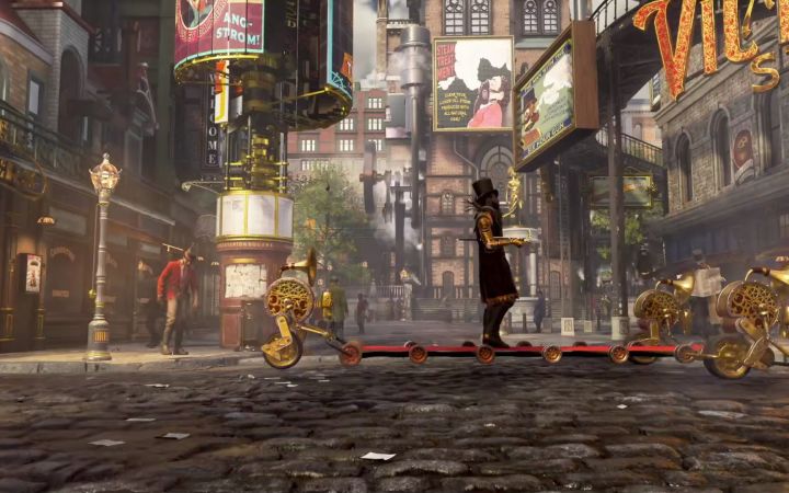 第一人称蒸汽朋克RPG《发条革命》公布宣传片截图