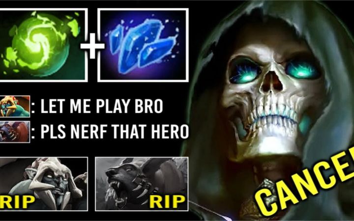如何让对方哈斯卡退出游戏?NEC出刷新试试【DOTA2瘟疫法师】截图