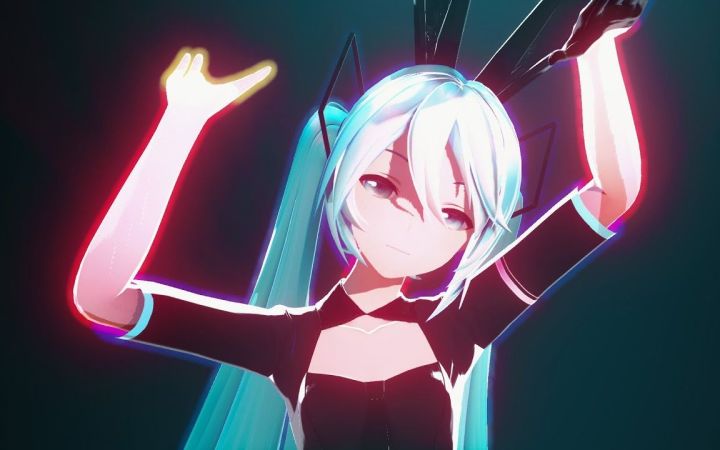 【MMD】兔子洞【YYB式初音ミク】【搬运】截图