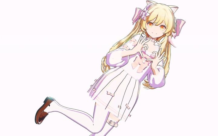 【原神MMD】YOASOBI - 偶像【荧】【搬运】截图