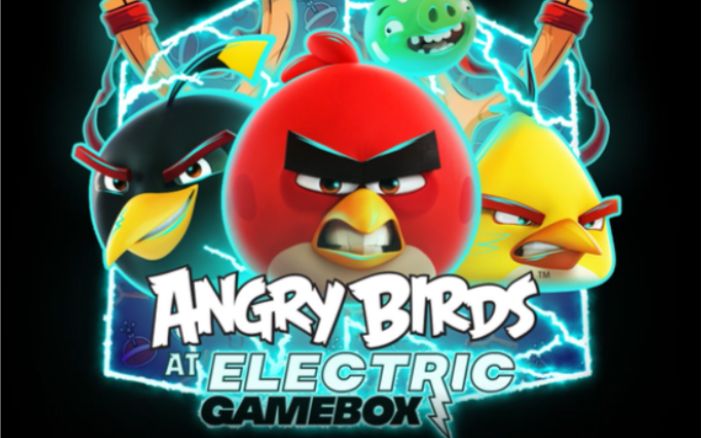 愤怒的小鸟在ELECTRIC GAMEBOX发布游戏!截图
