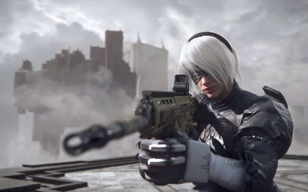 《彩虹六号 围攻》x 《尼尔 自动人形》联动宣传片截图