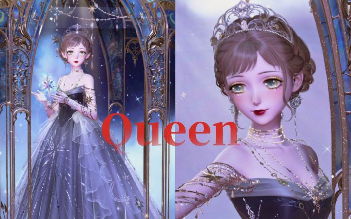 [闪耀暖暖]你应该看见我头戴王冠的样子👑新竞技场裙子好美截图