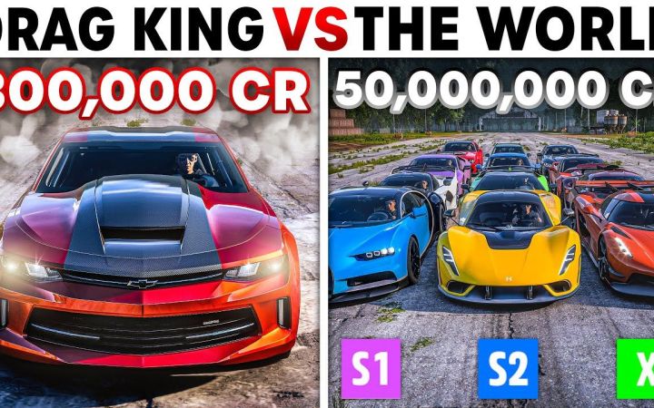 【极限竞速-地平线5】|雪佛兰COPO 科迈罗 VS The World!新的直线加速王?截图
