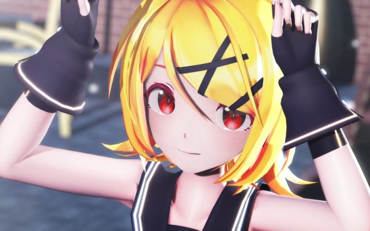 【MMD】再见宣言【Sour式Rin】【搬运】截图