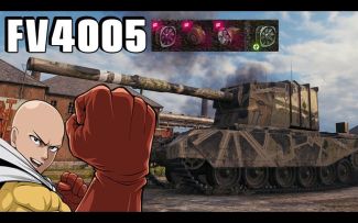 【1080P】坦克世界 / FV4005：认真一拳