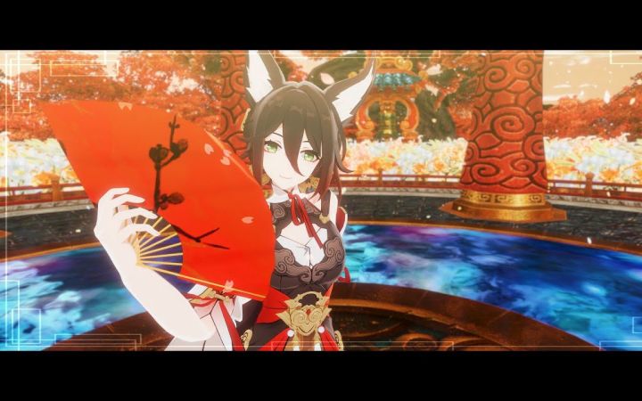 【崩铁MMD】寄明月【停云】【搬运】截图
