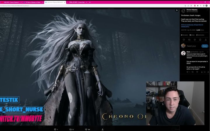 转载油管:终于MMORPG《时空奥德赛Chrono Odysseys》有新消息了(生肉)截图