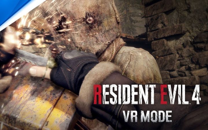 【索尼游戏展】《生化危机4 重制版》VR模式先导预告片发布截图
