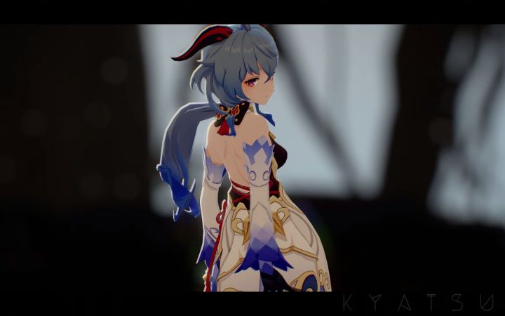 【原神MMD】LILAC【甘雨】【搬运】截图
