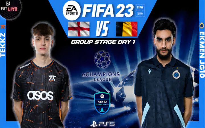 实力犹存！？FIFA23电竞欧冠小组赛老孩神TEKKZ狂扫比利时选手JG10截图