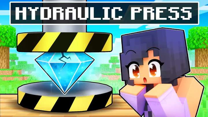 【Aphmau】Minecraft 中的液压机模组！截图