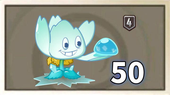 Pvz2植物测评 又一株一诺植物，滴水冰莲！截图