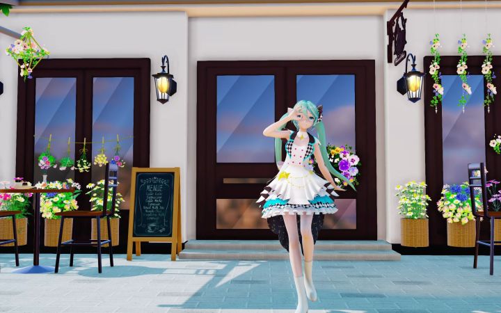 【MMD】起司蛋糕危机【''Cheesecake crisis'' Miku Hatsune】【搬运】截图