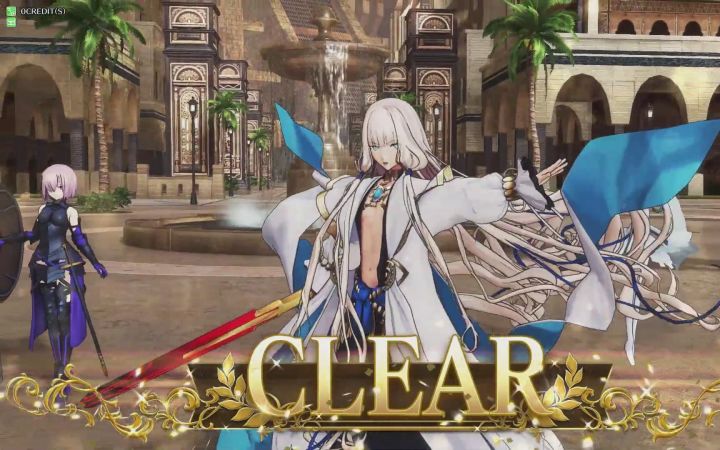 《Fate/Grand Order Arcade》尼莫/诺亚的胜利动画截图