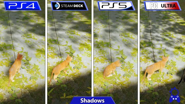 【油管搬运】《Stray》迷失PS5/PS4/PC/Steam Deck实机画面对比表现截图