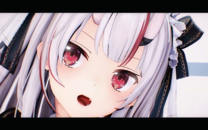 【MMD】 YOASOBI「偶像」【百鬼绫目】【搬运】截图