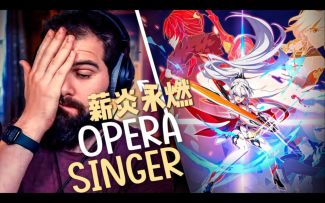 【崩坏3/熟肉】前歌剧演唱家Marco赏析「Moon Halo」+动画短片