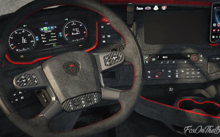 【YouTube】欧卡2mod_斯堪尼亚NG改进仪表板|Scania Next Generation Improved Dashboard截图