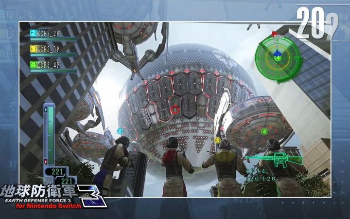 D3P动作《地球防卫军》20周年纪念宣传片截图