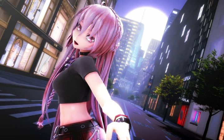 【MMD】第六感【Luka】【搬运】截图