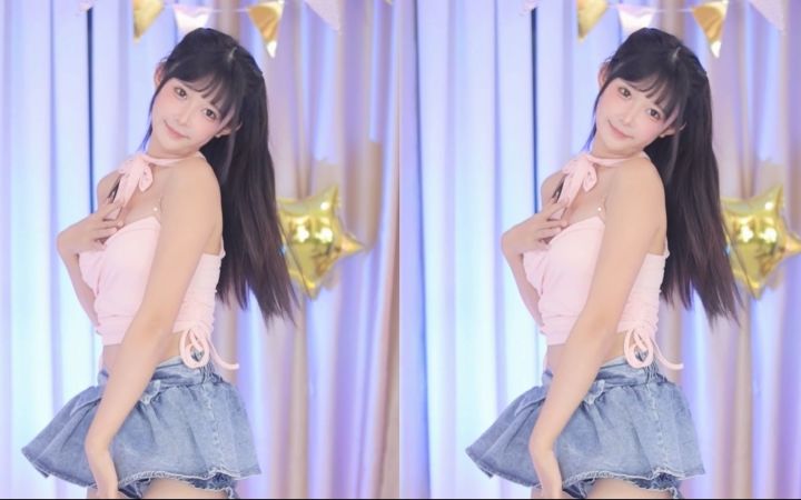 【鱼子酱】《开火车》常服套装 直播跳舞录屏截图