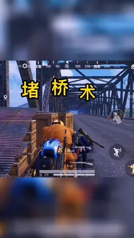 赌桥奥秘之!求饶大法!#和平精英#熊出没 #搞笑吃鸡截图
