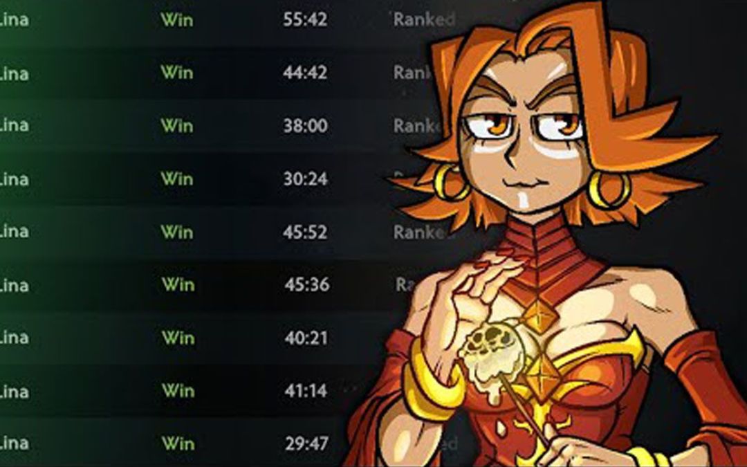 Dota2：ow to Reach 90% Winrate With Lina截图